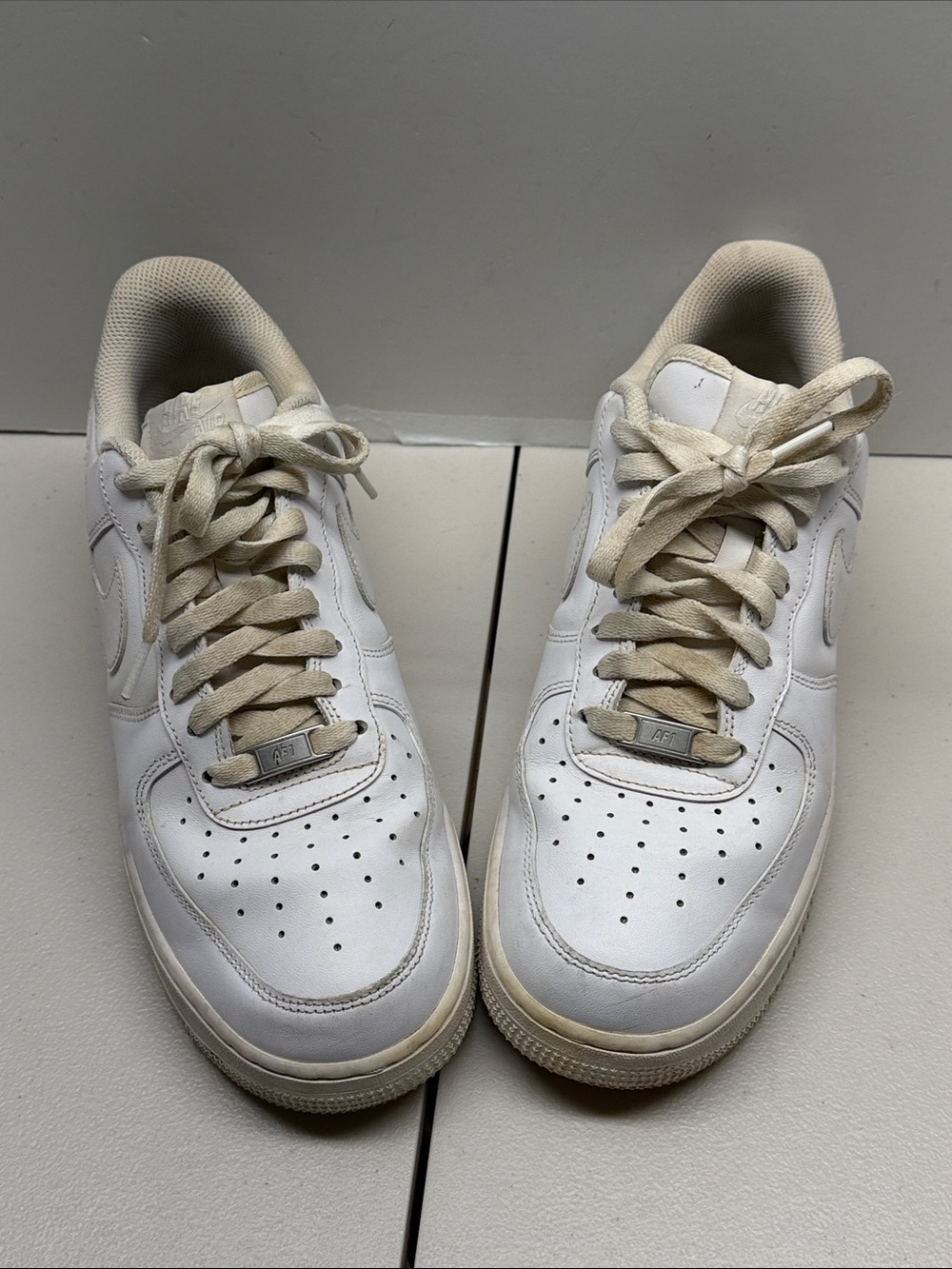 Nike Air Force 1 Low, White, size 10.5